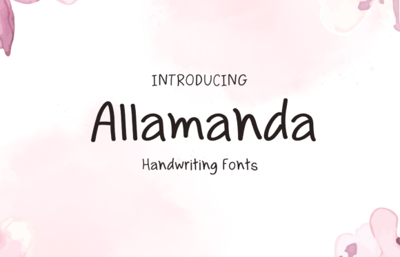 Allamanda: A Sweet and Friendly Handwritten Font