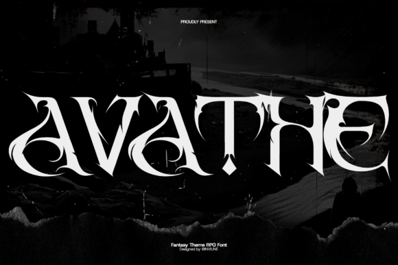 Avathe: A Gothic Fantasy Display Typeface