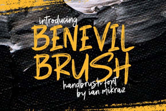 Benevil Brush: Energize Your Designs with Handwritten Flair