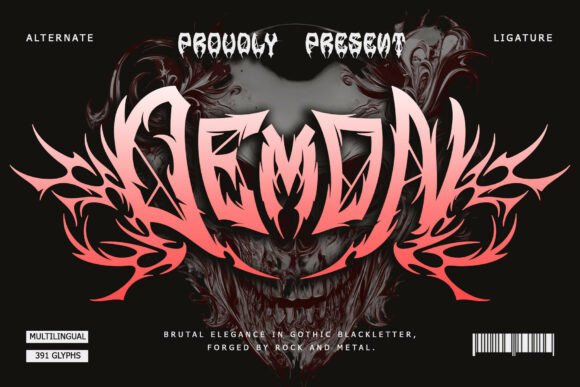 Demon Crown: The Ultimate Gothic Font
