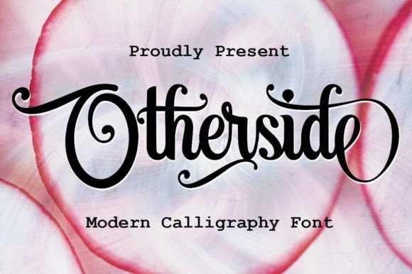 Discover Otherside: A Charming Handwritten Typeface