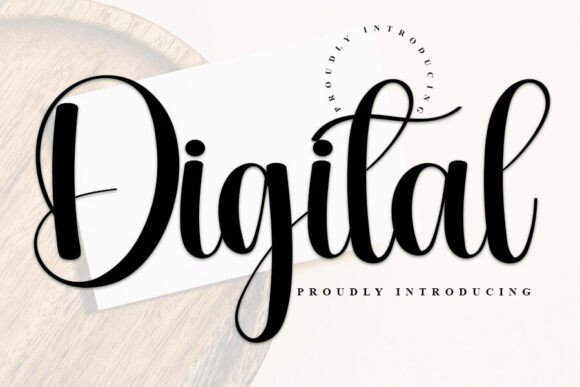 Discover the Digital Font for Modern Design