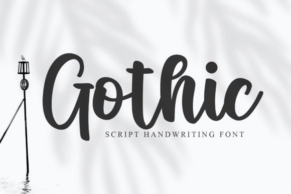 Gothic: A Bold Handwritten Font for Impactful Designs