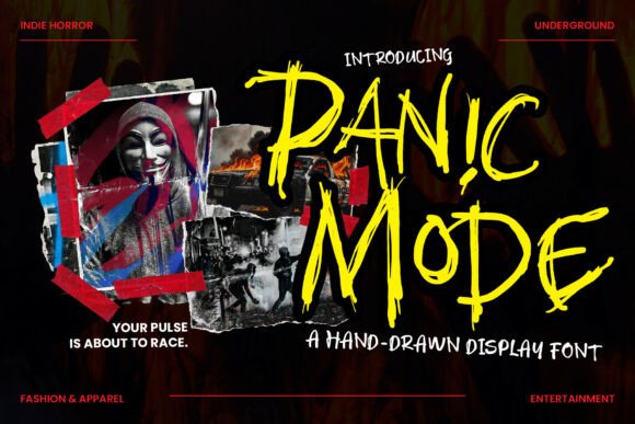 Panic Mode: Inject Raw, Hand-Drawn Adrenaline Into Your Designs