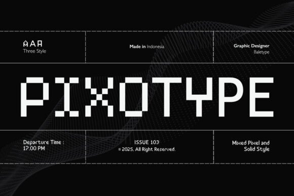 Pixotype: A Pixel Sans for Modern Design