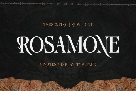 Rosamone: Your Pirate Adventure Font