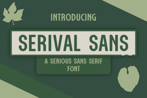 Serival Sans: Timeless Elegance in Modern Typography