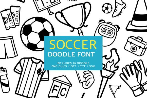 Soccer Doodle: A Playful Font for Dynamic Designs