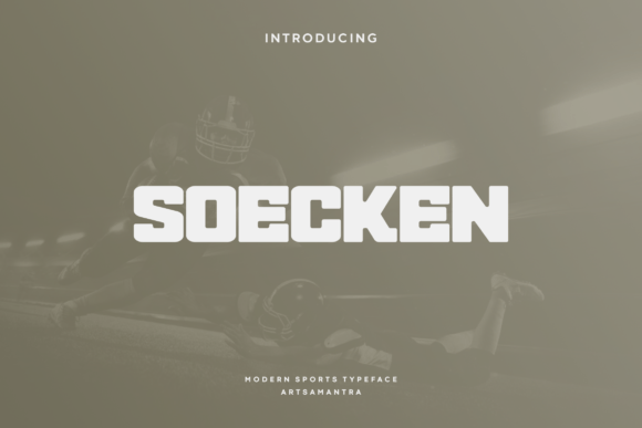 Soecken: Bold Sports Font for Powerful Designs