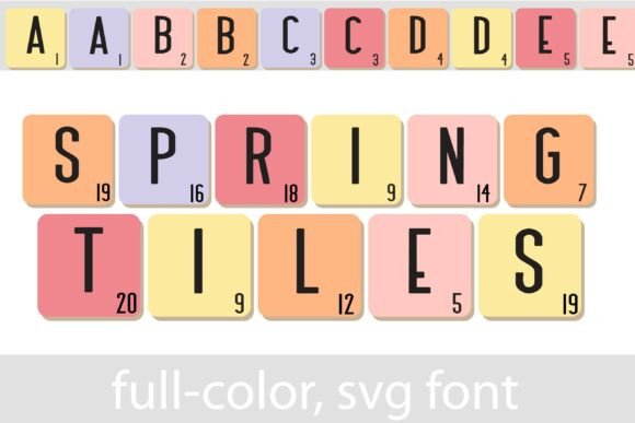 Spring Tiles: A Clever Typeface for Modern Branding