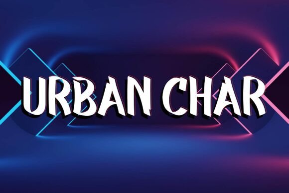 Urban Char: A Bold Typeface for Creative Impact