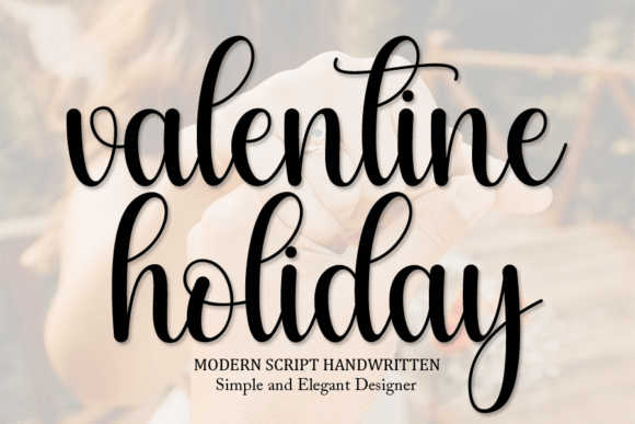 Valentine Holiday: A Fun, Quirky Display Font for Creative Projects